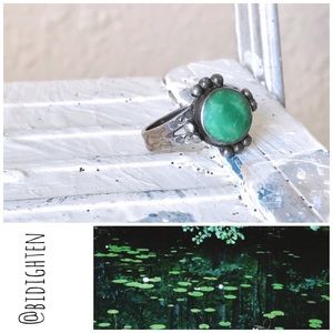 Vintage Sterling Turquoise Ring